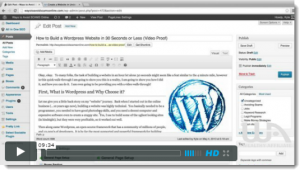 Create a WordPress site in seconds